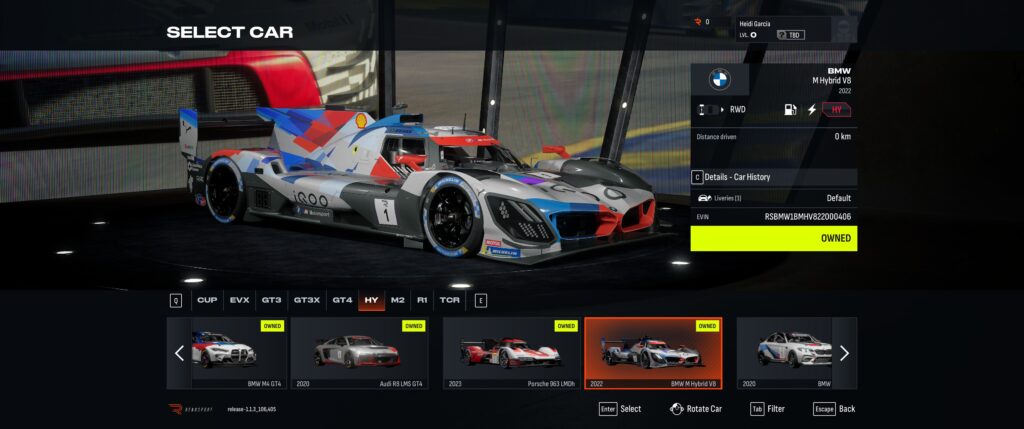 available cars